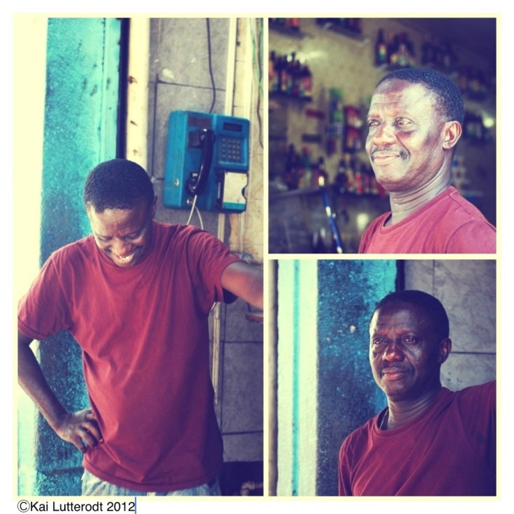 Ghanaian bar owner