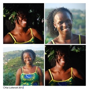 I am Afro-Brazilian, Patricia in her home town Novo Iguacu, Rio