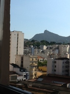 The view from my 9th floor window in Central...