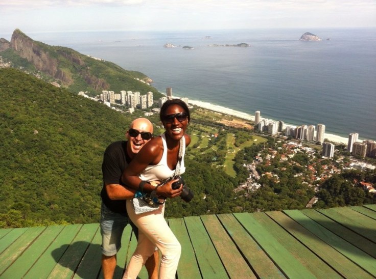 Italian Travel Journalist Alberto helps me concur my fears by persuading me to step nearer the edge!