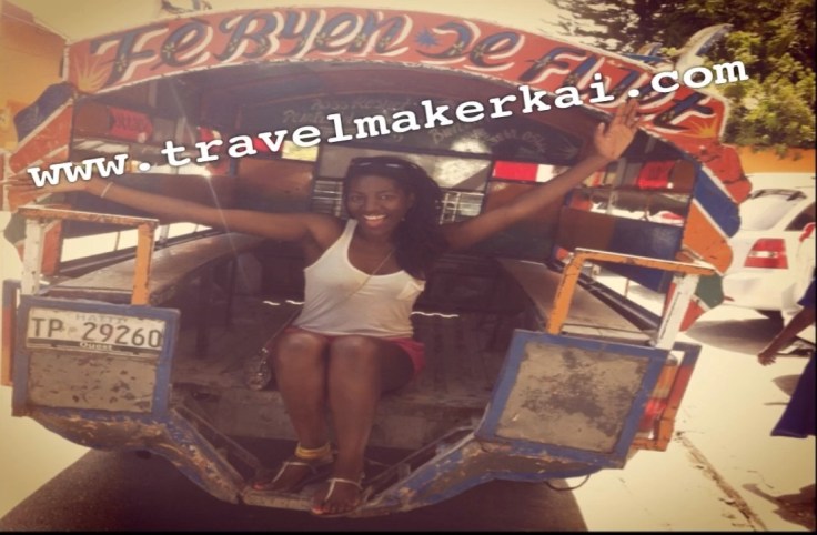 Wanna ride on my tap-tap?... Haitian local transportation 